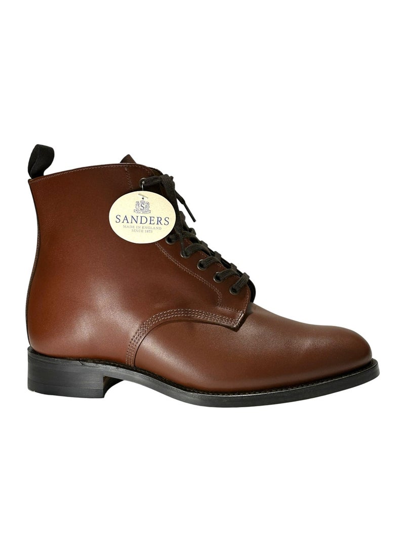 ساندرز بوت  بريطاني أصلي من ساندرز آند ساندرز - جلد أصلي عالي الجودة، لون بني - Image 4